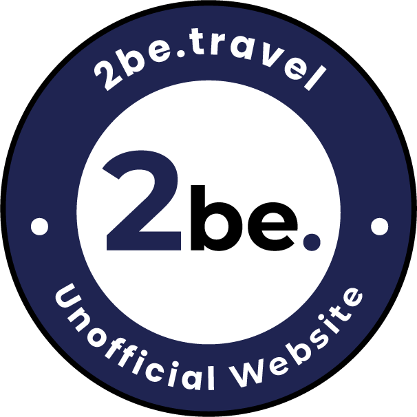 2be.travel unofficial website logo badge